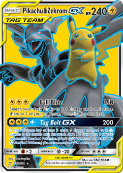 Pikachu & Zekrom-GX TEU 162 image