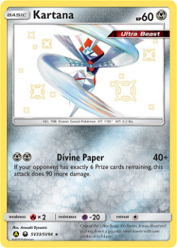 Kartana sma SV33  Pokemon TCG POK Cards