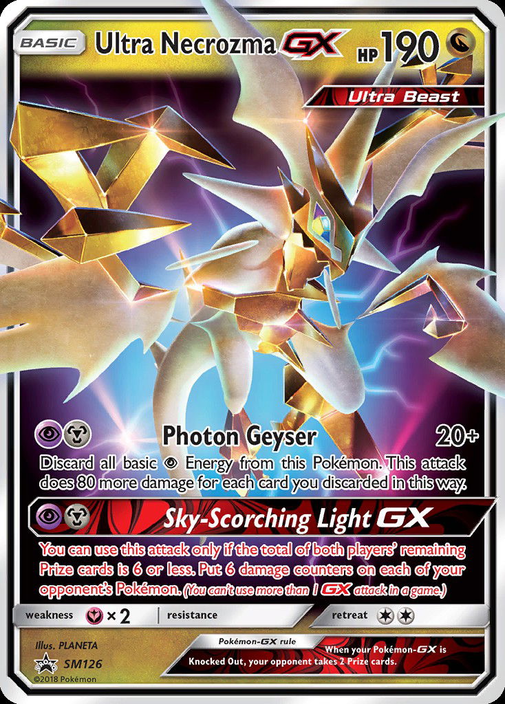 Ultra Necrozma-GX PR-SM SM126 Crop image Wallpaper