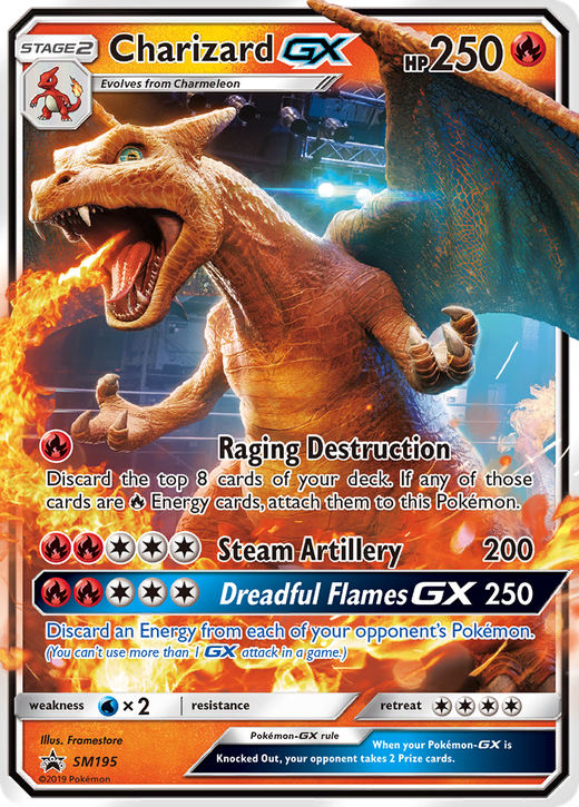 Charizard-GX PR-SM SM195 Full hd image