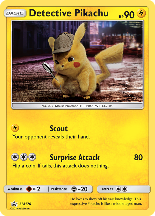 Detective Pikachu PR-SM SM170 image
