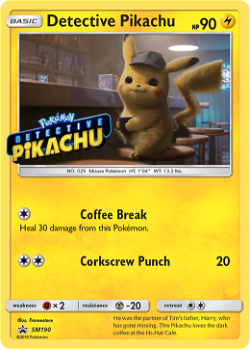 Detective Pikachu PR-SM SM190