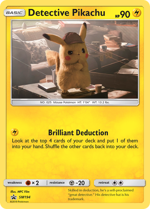 Detective Pikachu PR-SM SM194 image