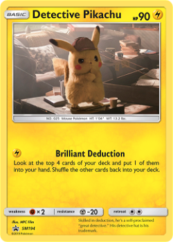 Detective Pikachu PR-SM SM194