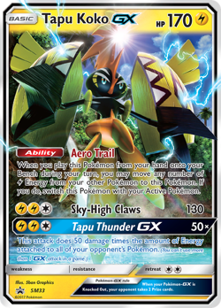 Tapu Koko-GX PR-SM SM33 - Tapu Koko-GX PR-SM SM33 image