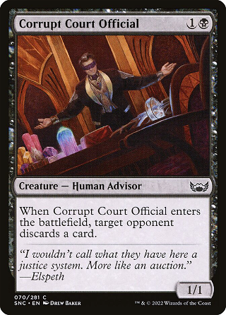 Corrupt Court Official image