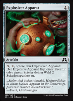 Explosiver Apparat