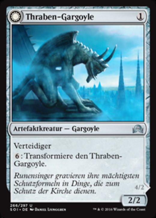 Thraben-Gargoyle // Steinschwingen-Angreifer image
