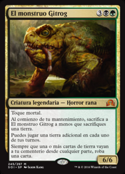 El monstruo Gitrog