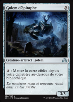 Golem d'épitaphe