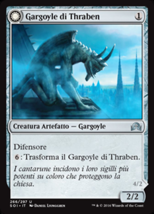 Gargoyle di Thraben // Avversario Alaroccia image