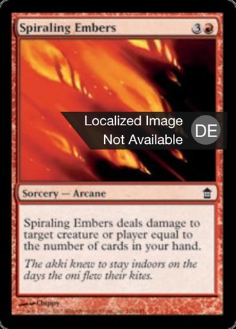 Spiraling Embers Full hd image