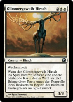 Glimmergeweih-Hirsch image