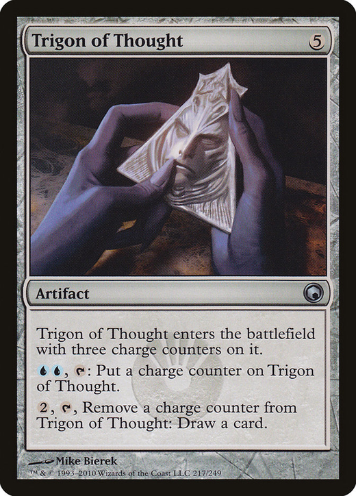 Vejhus leder lørdag Trigon of Thought | Magic: the Gathering MTG Cards