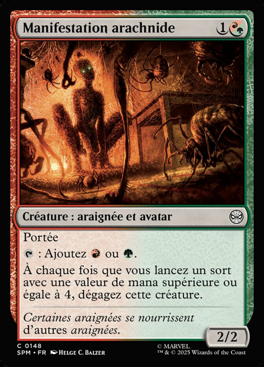 Spider Manifestation Full hd image