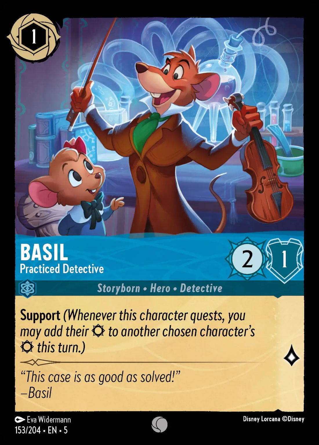 Basil - Practiced Detective Crop image Wallpaper