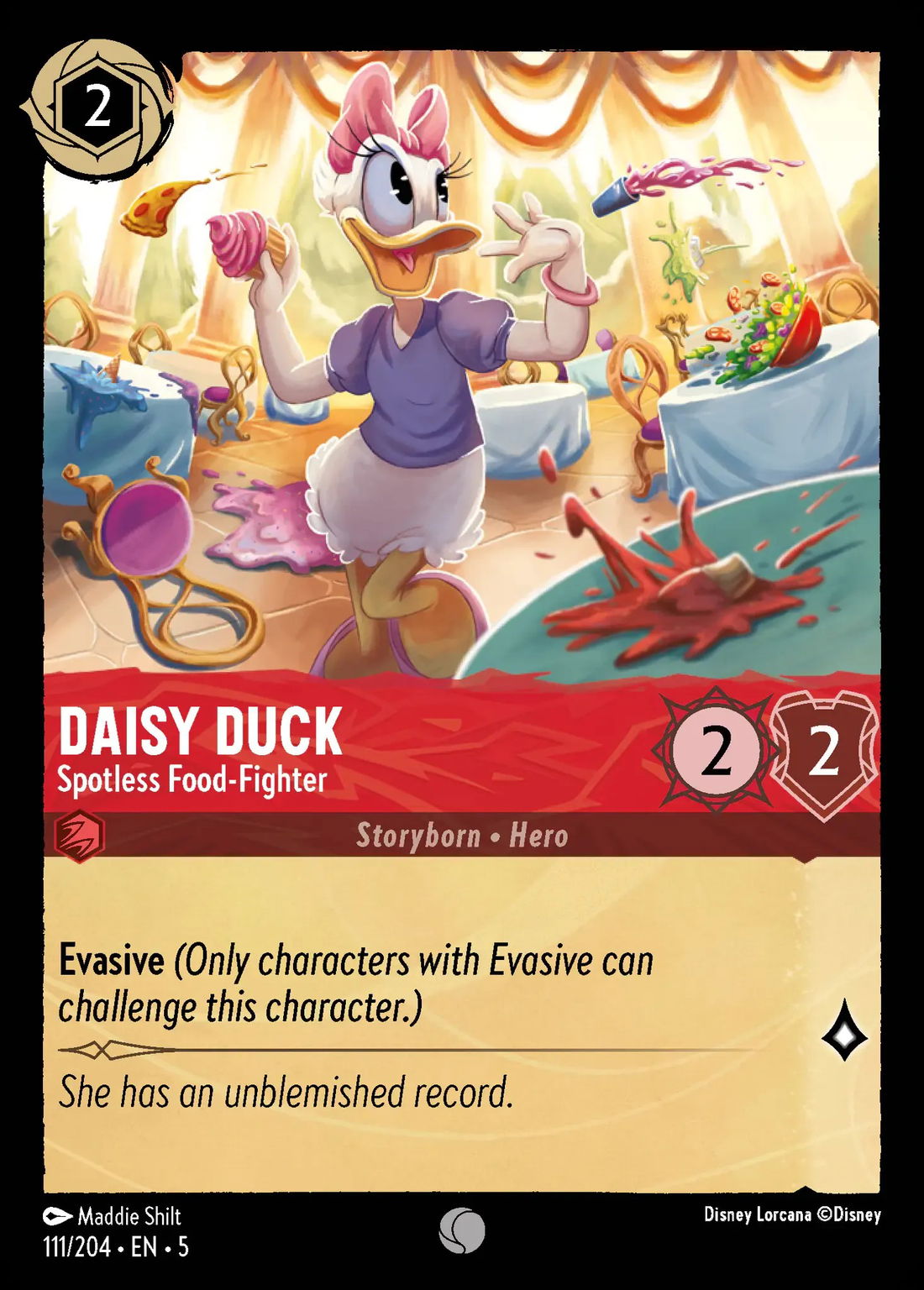 Daisy Duck - Spotless Food-Fighter Crop image Wallpaper