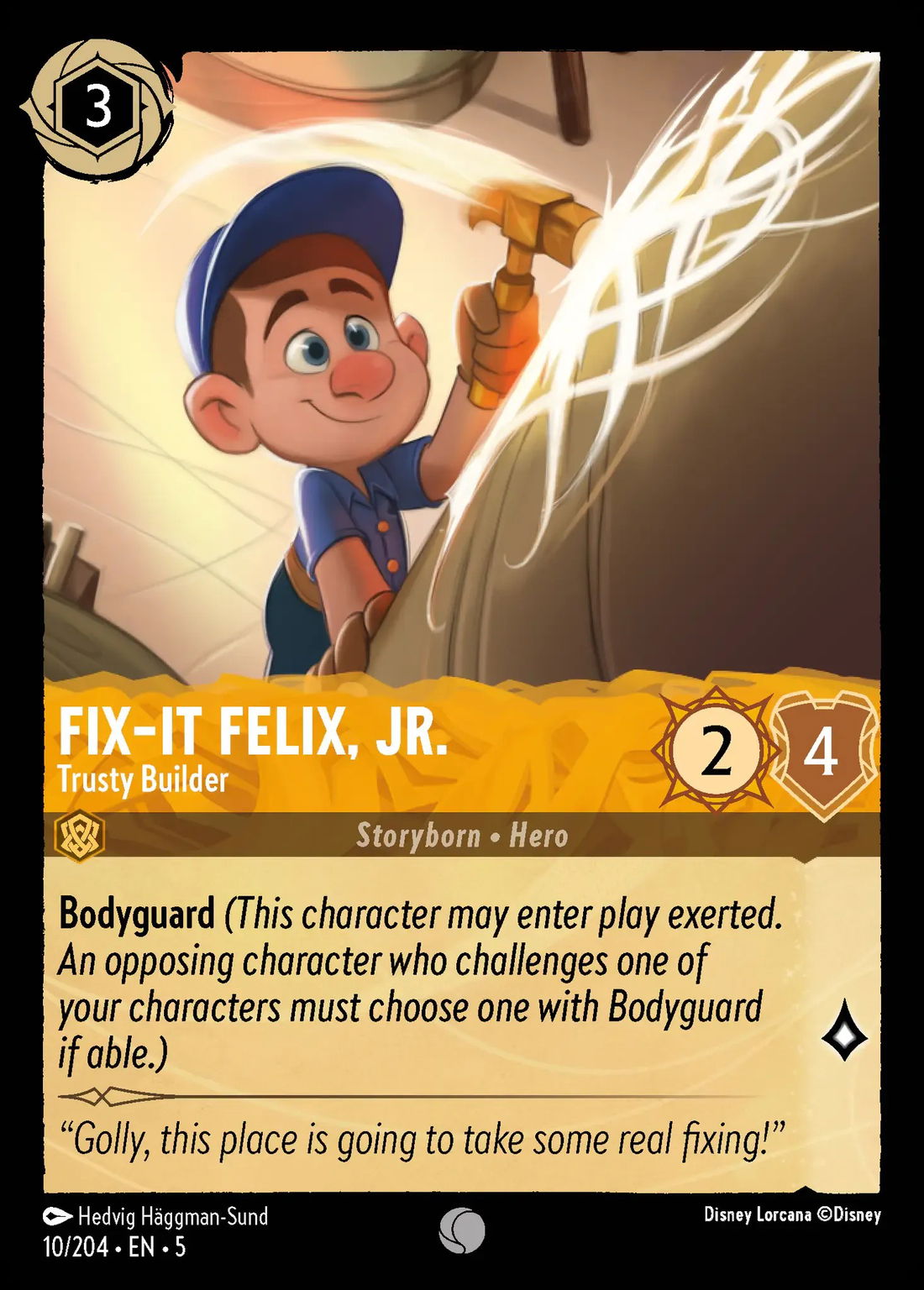 Fix-It Felix, Jr. - Trusty Builder Crop image Wallpaper