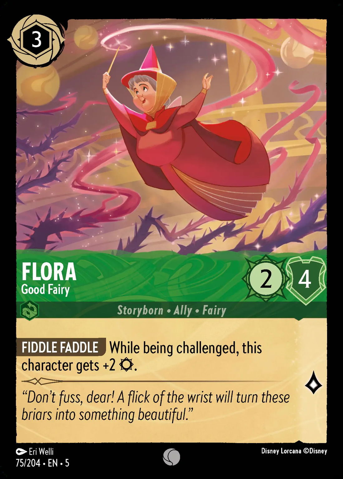 Flora - Good Fairy Crop image Wallpaper