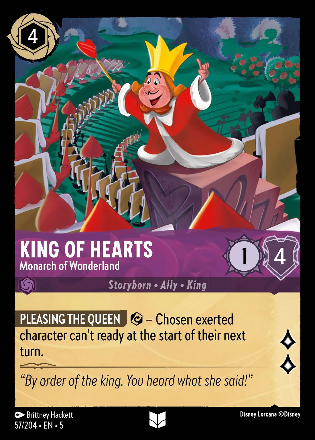 King of Hearts - Monarch of Wonderland Crop image Wallpaper