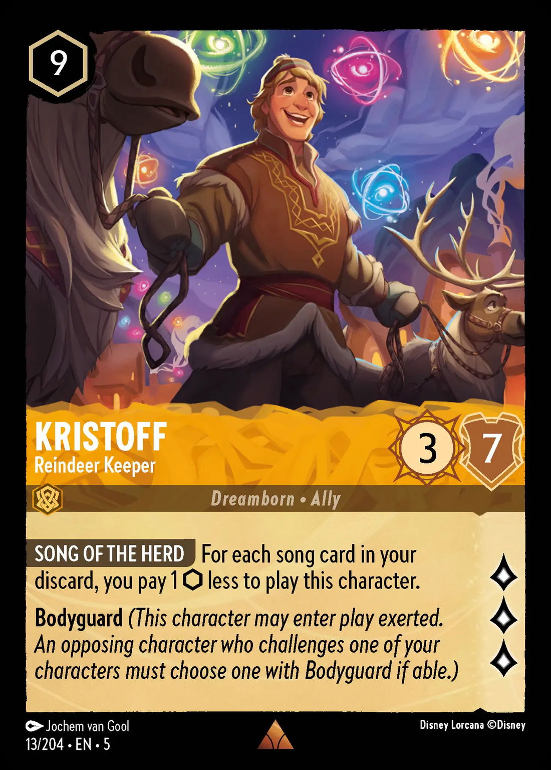 Kristoff - Reindeer Keeper Crop image Wallpaper