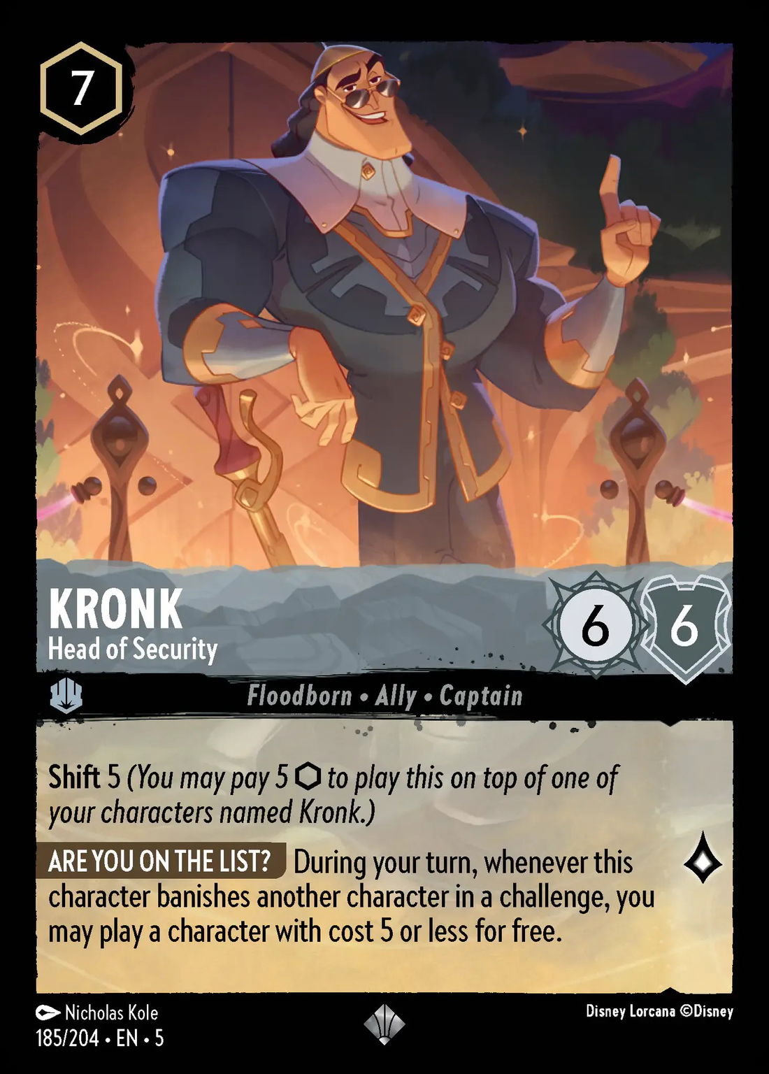 Kronk - Head of Security Crop image Wallpaper