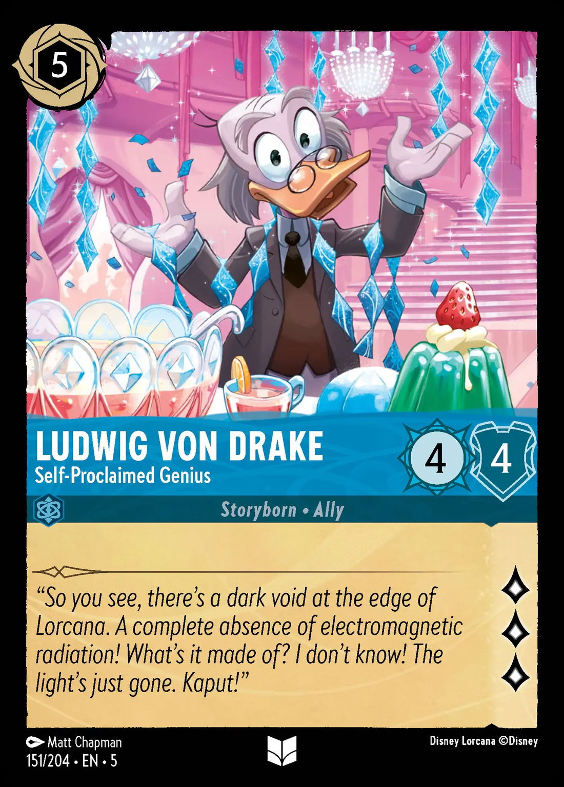 Ludwig Von Drake - Self-Proclaimed Genius Crop image Wallpaper