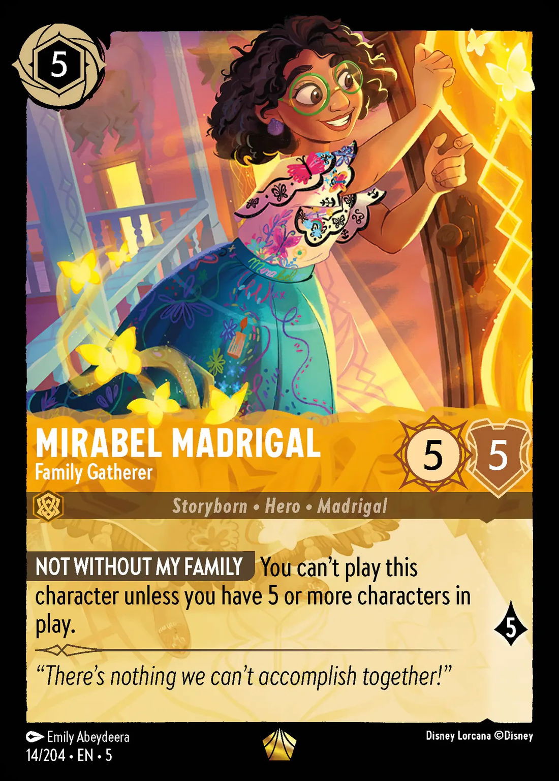 Mirabel Madrigal - Family Gatherer Crop image Wallpaper