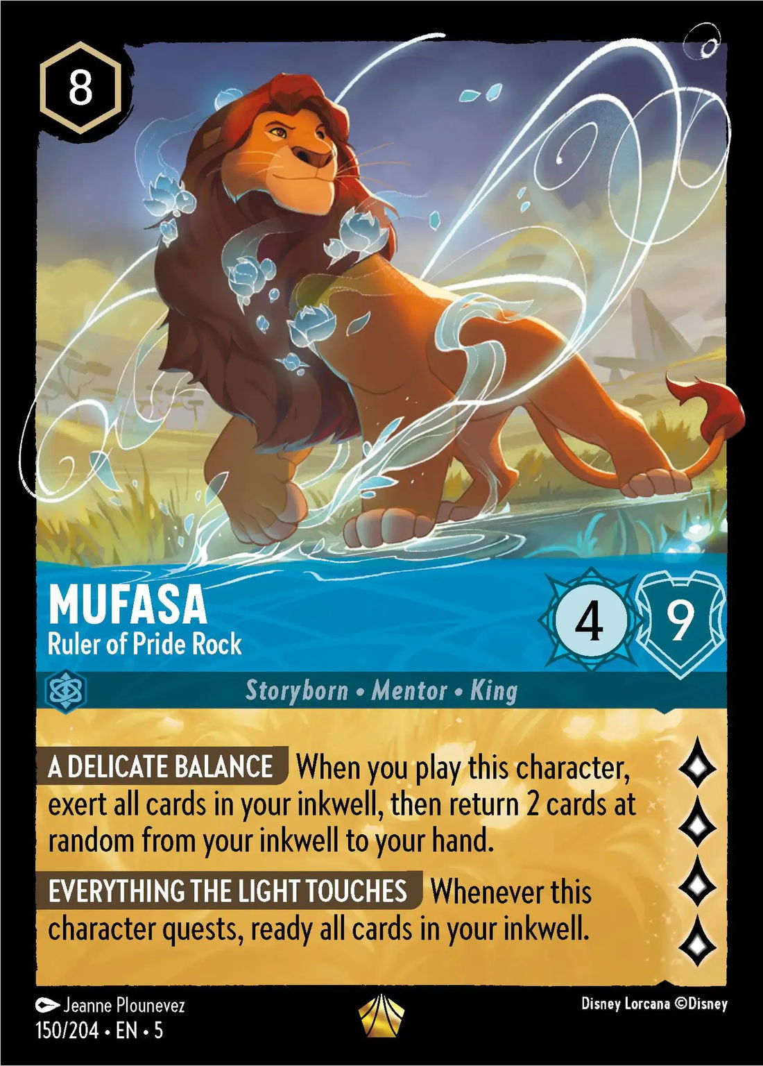 Mufasa - Ruler of Pride Rock Crop image Wallpaper