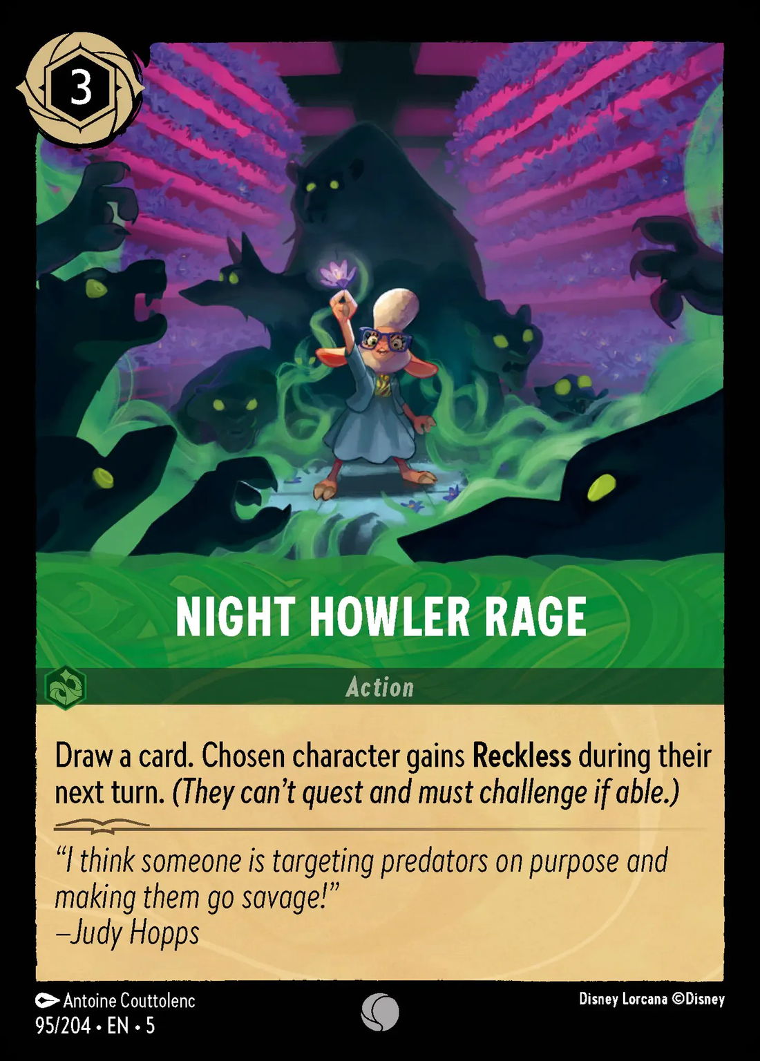 Night Howler Rage Crop image Wallpaper