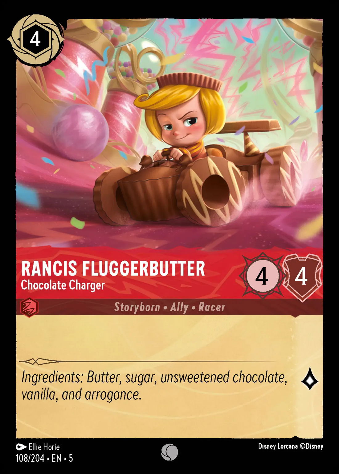 Rancis Fluggerbutter - Chocolate Charger Crop image Wallpaper