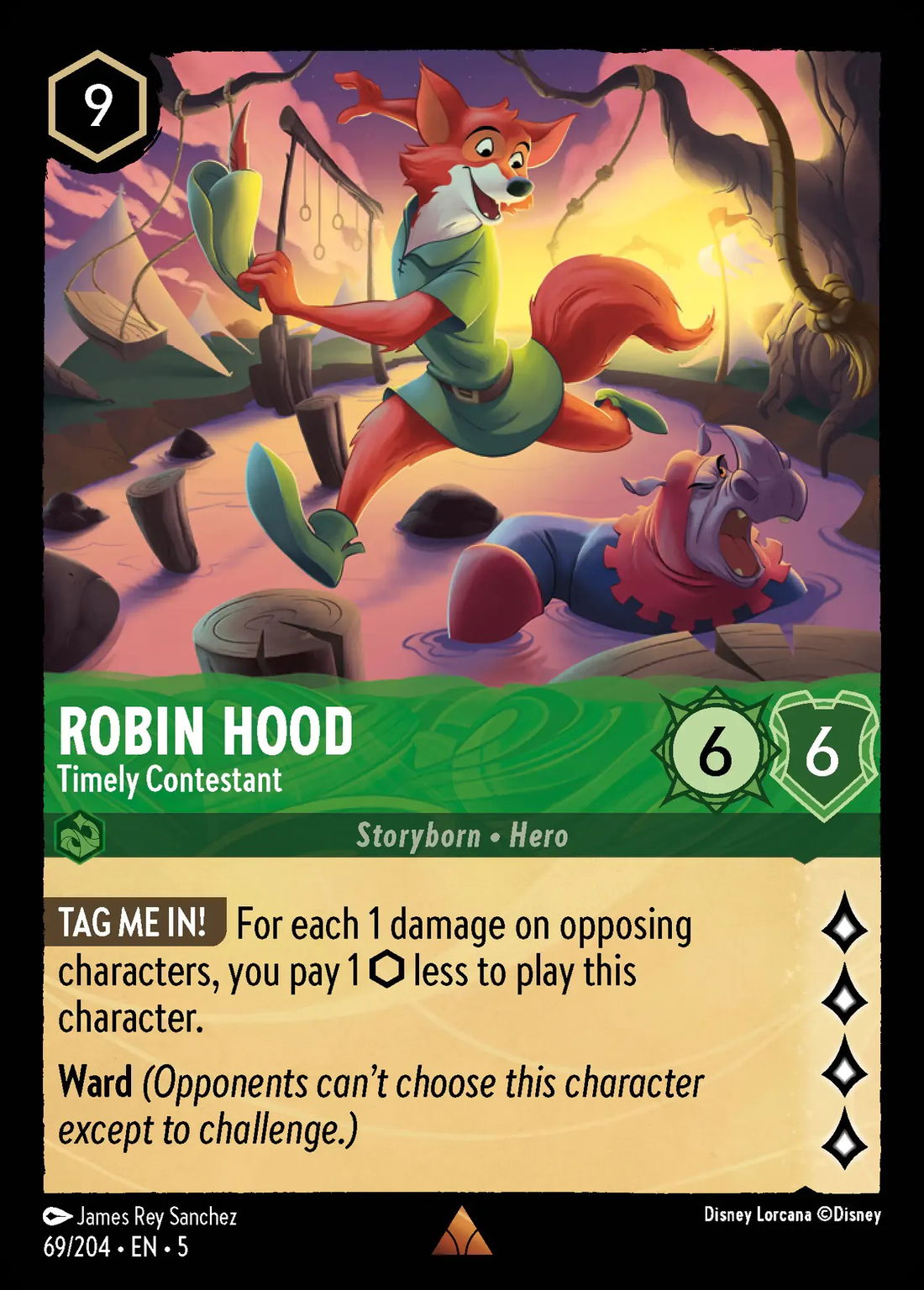 Robin Hood - Timely Contestant Crop image Wallpaper