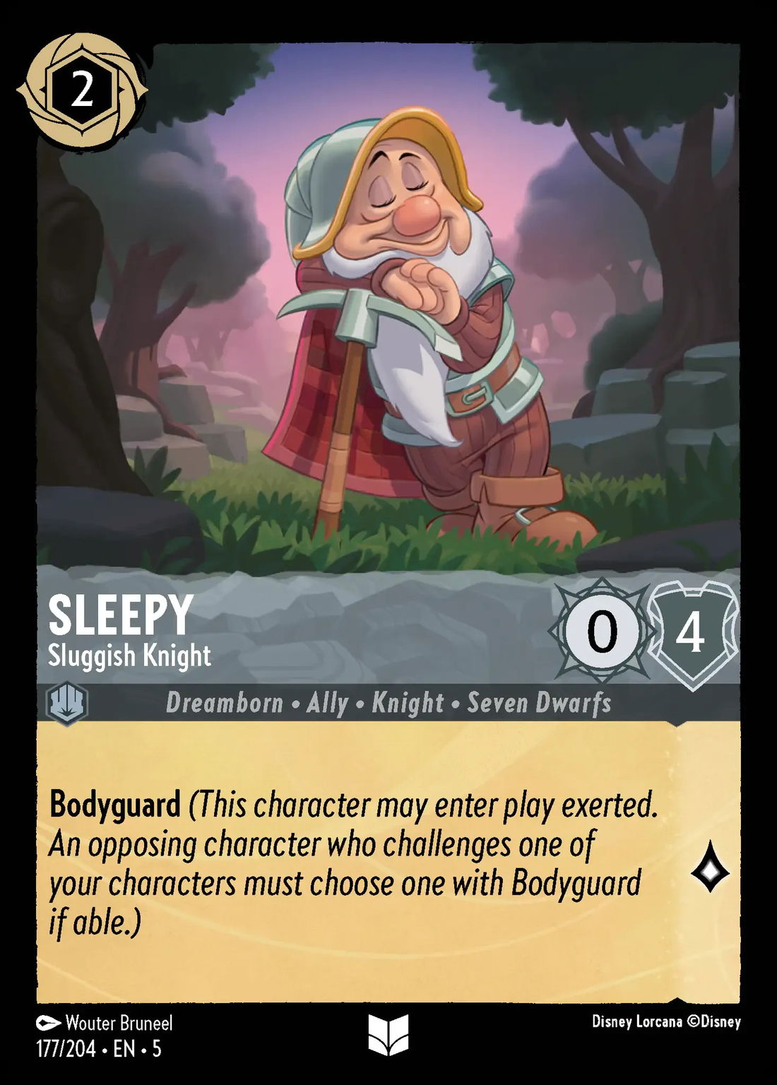 Sleepy - Sluggish Knight Crop image Wallpaper