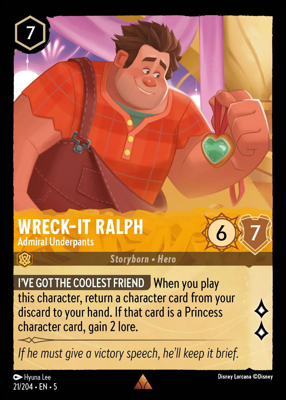 Wreck-It Ralph - Admiral Underpants Crop image Wallpaper