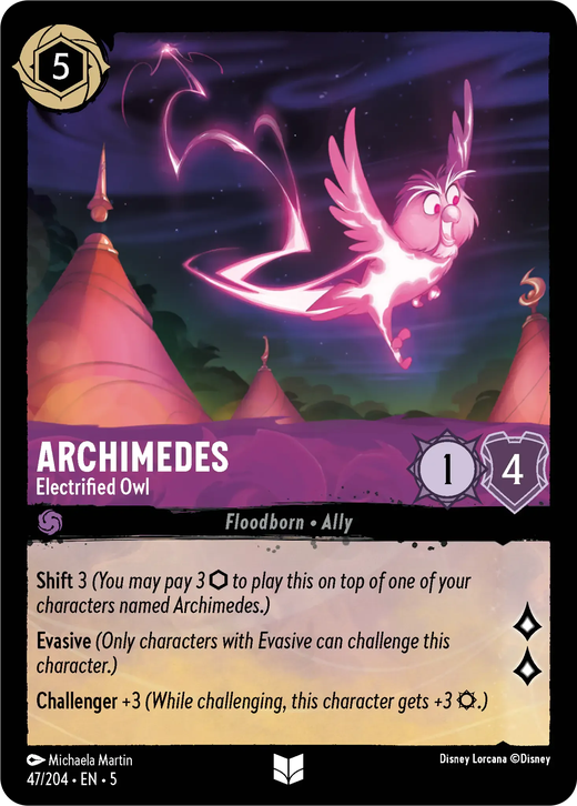 Archimedes - Electrified Owl Full hd image