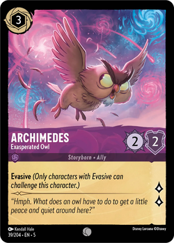 Archimedes - Exasperated Owl image