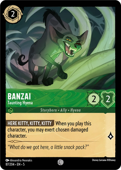 Banzai - Taunting Hyena image