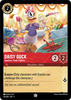 Daisy Duck - Combattante de la nourriture impeccable image