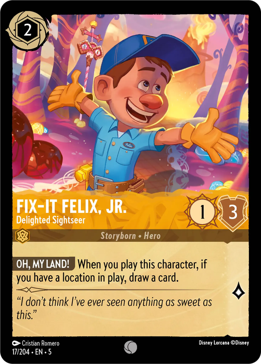 Fix-It Felix, Jr. - Delighted Sightseer Full hd image