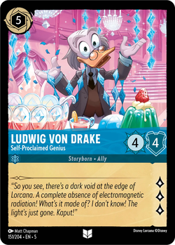 Ludwig Von Drake - 自封的天才