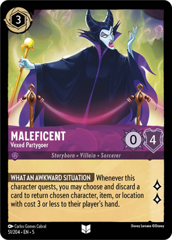 Maleficent - Vexed Partygoer
Bösartig - Verärgerter Partygänger