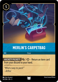 Le sac à tapis de Merlin