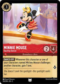 Minnie Mouse - Dançarina Deslumbrante