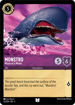 Monstro - Ballena de una ballena