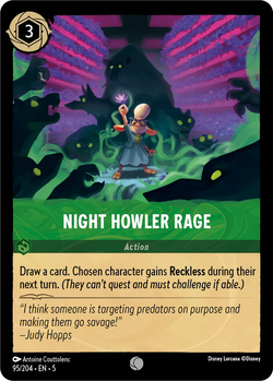 Night Howler Rage