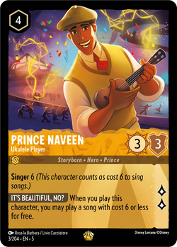 Prinz Naveen - Ukulele-Spieler image