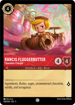 Rancis Fluggerbutter - Chargeur de chocolat