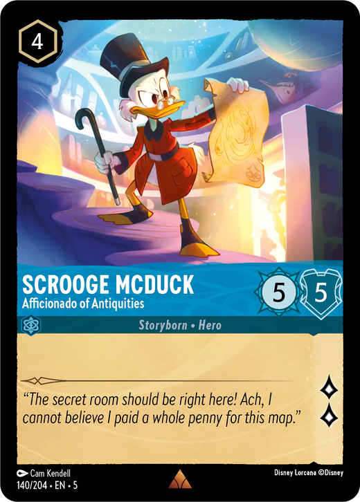 Scrooge McDuck - Afficionado of Antiquities Full hd image