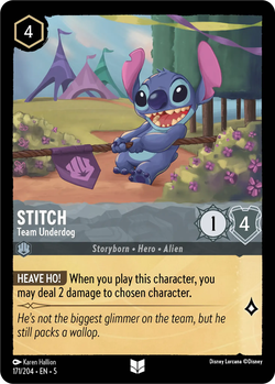 Stitch - Equipe Underdog image