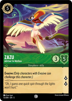 Zazu - Consejero de Mufasa